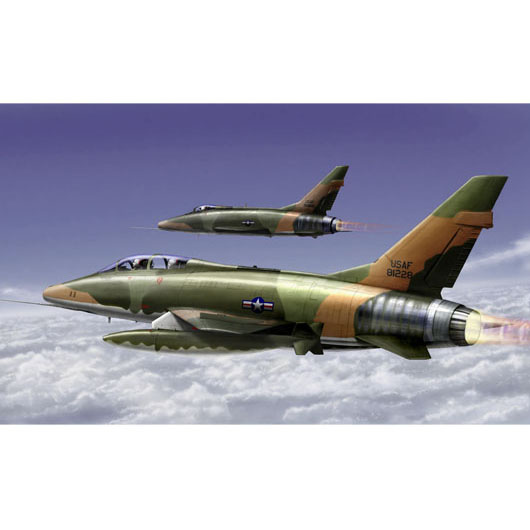 01650 Trumpeter 1/72 F-100F Super Sabre