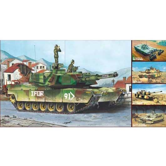 01535 Trumpeter 1/35 Tank M1A1/A2 Abrams (5 variants)