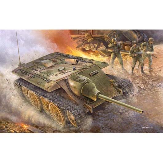 00385 Trumpeter 1/35 German Entwicklungsfahrzeug E 10 Hetzer