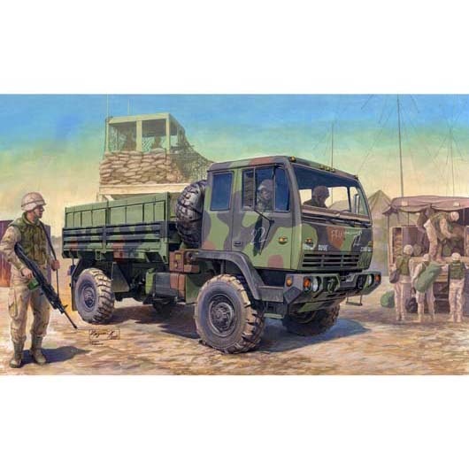 01004 Trumpeter 1/35 M1078 Light Medium Tactical Vehicle (LMTV) Standard Cargo Tru