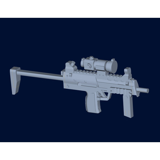 00523 Trumpeter 1/35 Set of German Firearms-MP7