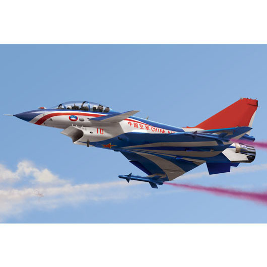 01644 Trumpeter 1/72 Chinese J-10S fighter