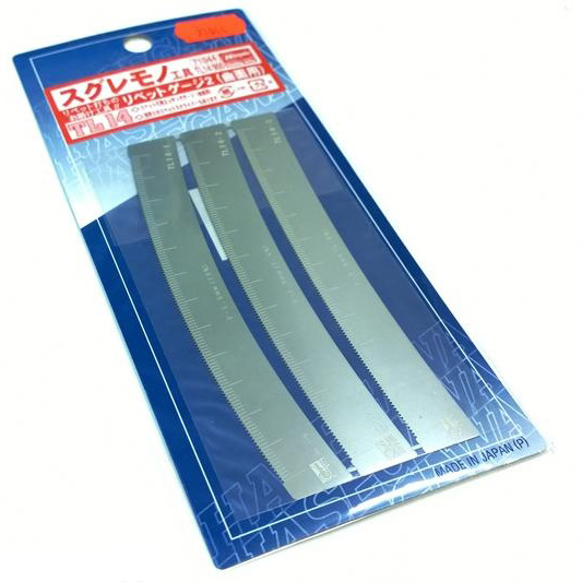 71044 Hasegawa Rulers for riveting - (curved lines curvature - 5; 7.5; 10%)