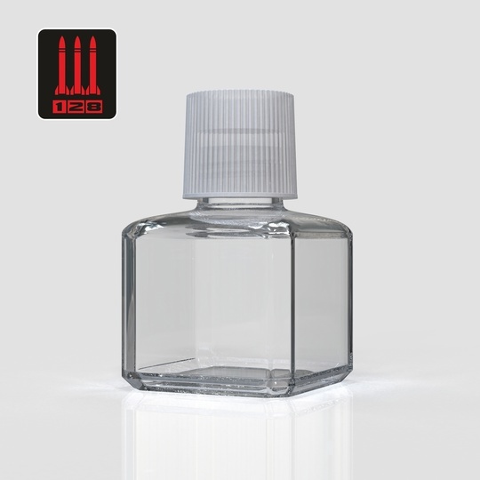 Z-31 128 Стеклянный квадратный флакон, 40 мл.