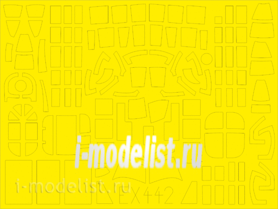 EX442 Edward 1/48 Mask for DB-3/Il-4