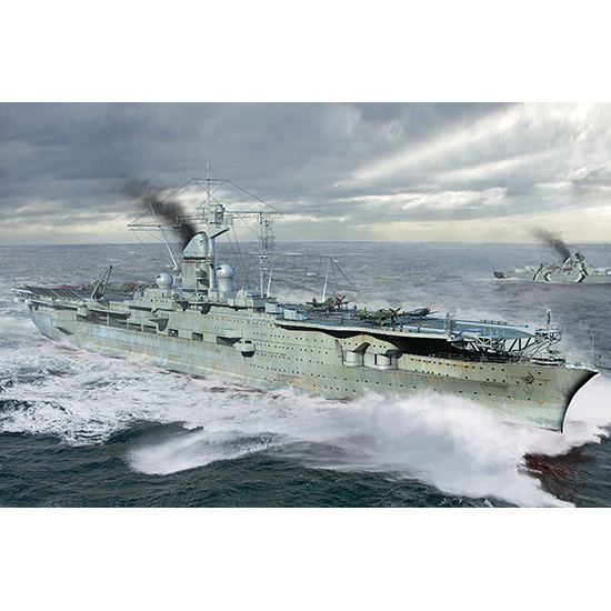 06710 Trumpeter 1/700 German Navy Aircraft Carrier DKM Peter Strasser