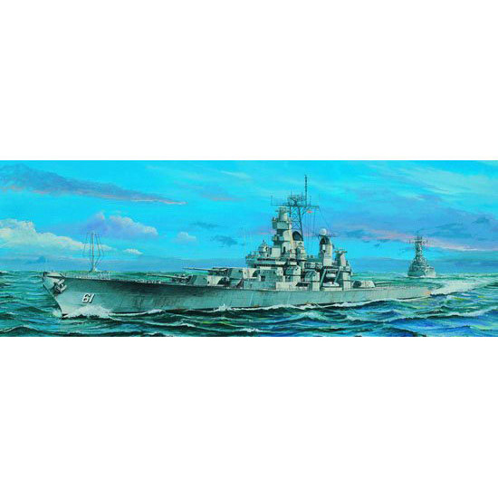 05701 Trumpeter 1/700 US Battleship BB-61 Iowa 1984 