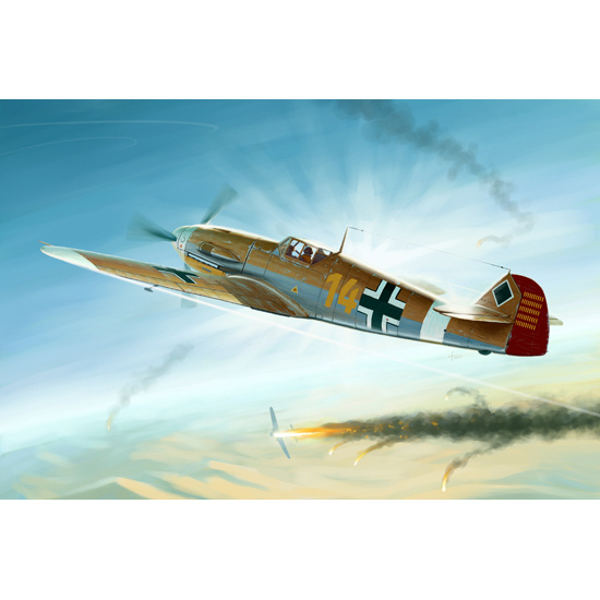 02293 Trumpeter 1/32 Fighter Messerschmitt Bf 109F-4/Trop