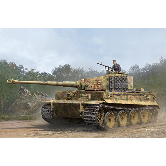 09539 Trumpeter 1/35 Pz.Kpfw.VI Ausf.E Sd.Kfz.181 Tiger I (Medium Production) w/ Zimmerit 