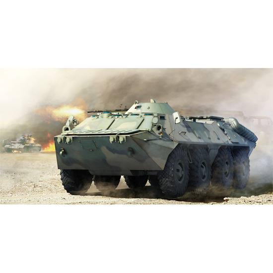 Trumpeter 1/35 01591 Russian BTR-70 APC late version