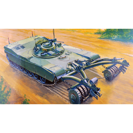 Trumpeter 1/35 00346 M1 Panther II Mineclearing Tank