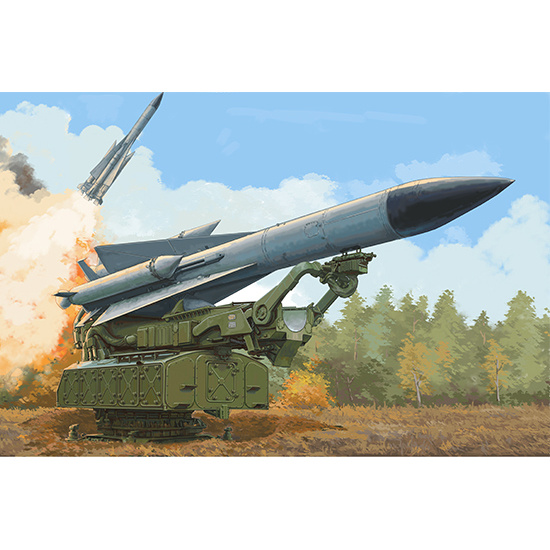 09550 Trumpeter 1/35 5V28 of 5P72 Launcher SAM-5 Gammon 