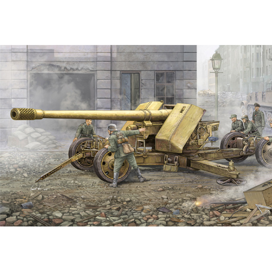 02317 Trumpeter 1/35 German 128mm Pak44(KRUPP) 