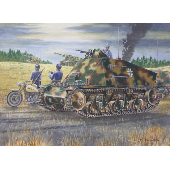00355 Trumpeter 1/35 German 39(H) Conductor voiture