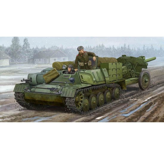 09509 Trumpeter 1/35 Soviet AT-P artillery tractor