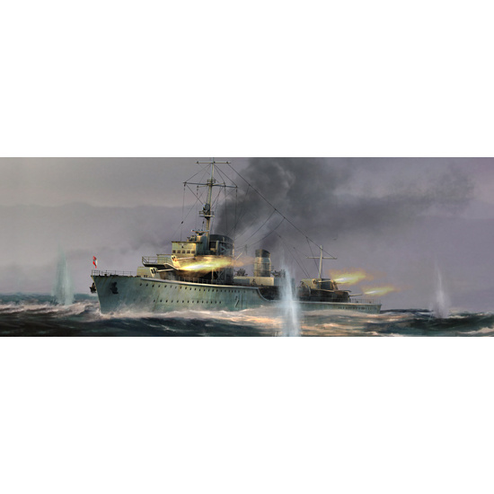 05792 Trumpeter 1/700 Ship German Zerstorer Z-21 1940