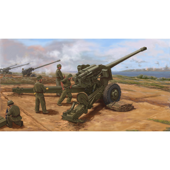 02335 Trumpeter 1/35 Chinese 130 mm field gun Type 59