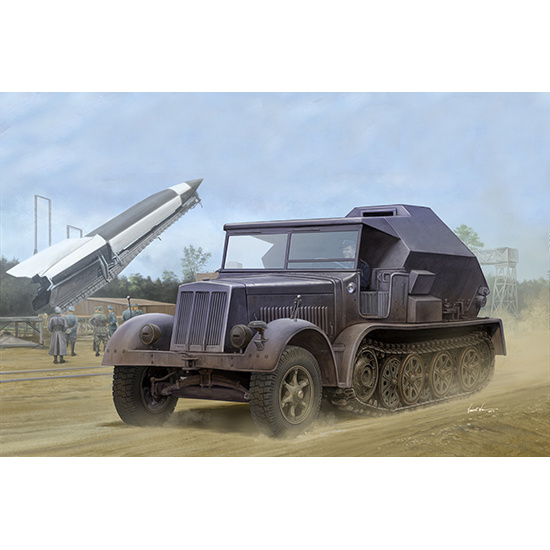 09537 Trumpeter 1/35 Sd.Kfz.7/3 Half-Track Artillery Tractor
