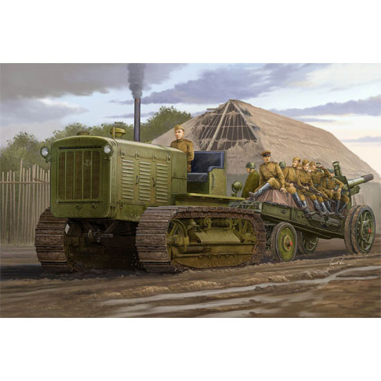 05538 Trumpeter 1/35 Soviet tractor CHTZ-65 