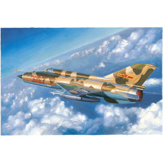 02864 Trumpeter 1/48 Aircraft J-7C/J-7D