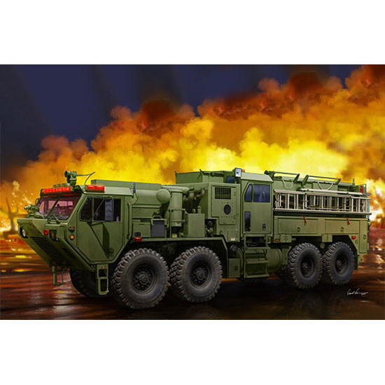 01067 Trumpeter 1/35 American fire truck M1142 HEMTT TFFT