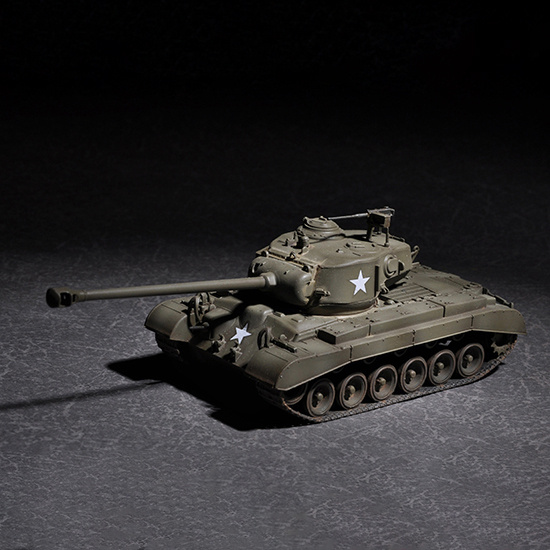 07170 Trumpeter 1/72 American M26 tank with 90mm gun T15E2M2 8
