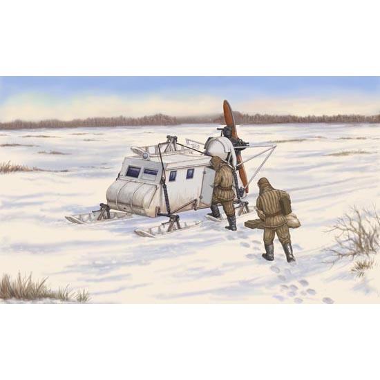 02337 Trumpeter 1/35 Soviet NKL-16 Aerosan