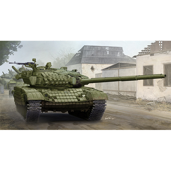 09548 Trumpeter 1/35 Russian T-72A tank of the 1985 model (under license from UVZ)