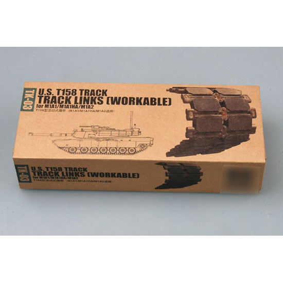 02033 Trumpeter 1/35 Tracks for U.S. T158 track for M1A1/M1A1HA/M1A2