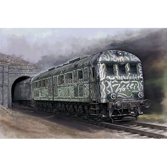 00225 Trumpeter 1/35 Wehrmachtslokomotive V188