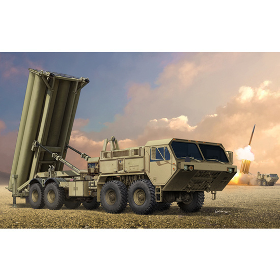 01054 Trumpeter 1/35 Us anti-missile complex THAAD