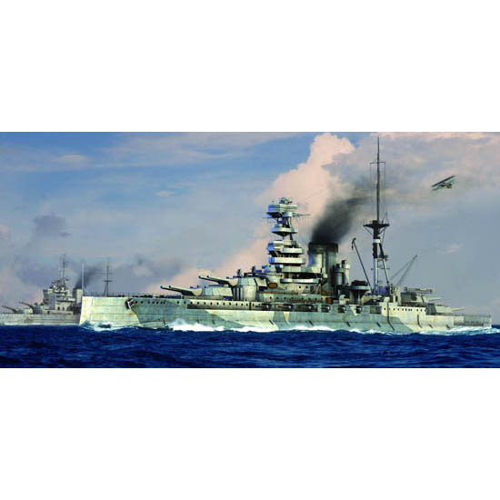 1/700 scale Trumpeter 05798 HMS Barham 1941