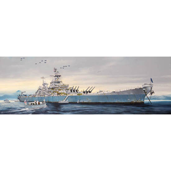 03705 Trumpeter 1/200 USS Missouri BB-63