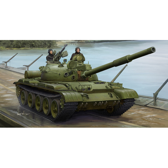 01552 Trumpeter 1/35 Russian Type 62 Mod.1975 (Mod.1972+KTD2)