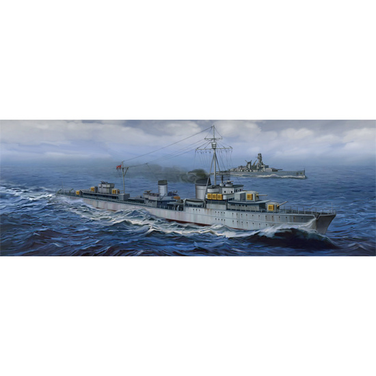 Trumpeter 05789 Ship 1/700 Scale German Zerstorer Z-43, 1944