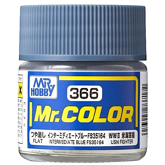 C366 Gunze Sangyo Art paint T.M. MR.HOBBY 10ml Medium blue FS35164 (Matte)