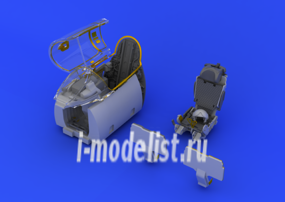 648185 Edward 1/48 MiG-21PFM interior – grey