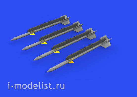 672237 Eduard 1/72 set of additions to the model of the R-3R Missile for the MiG-21