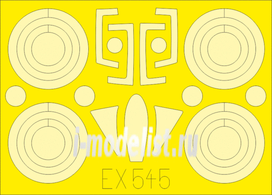 EX545 Eduard 1/48 Mask for M. I. G-25РБТ