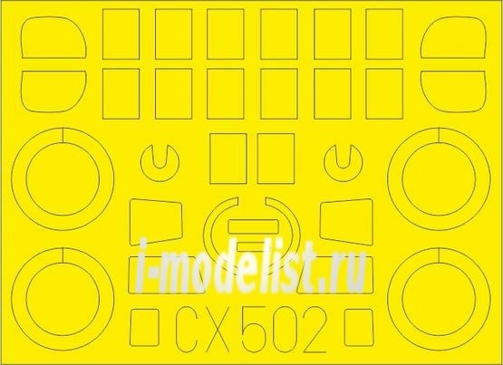 CX502 Eduard 1/72 Mask for the C-47