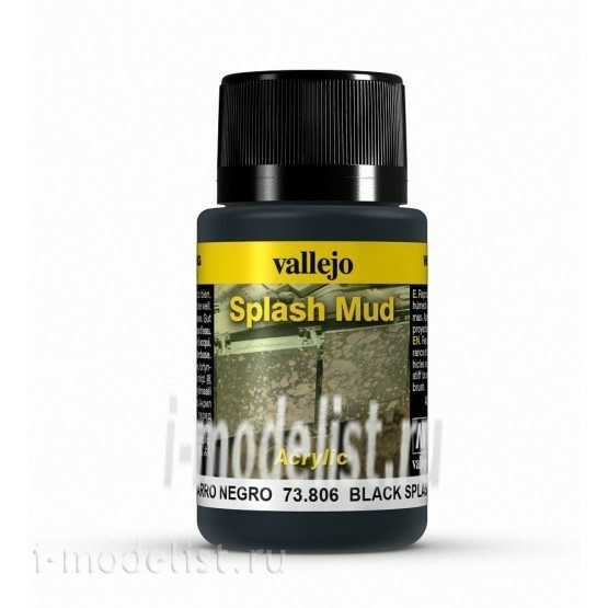 73806 Vallejo mud Spray black