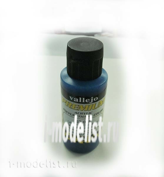 Vallejo Premium Airbrush Colors - 60 ml, Candy Racing Blue