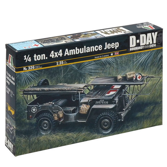 0326 Italeri 1/35 medical aid Car