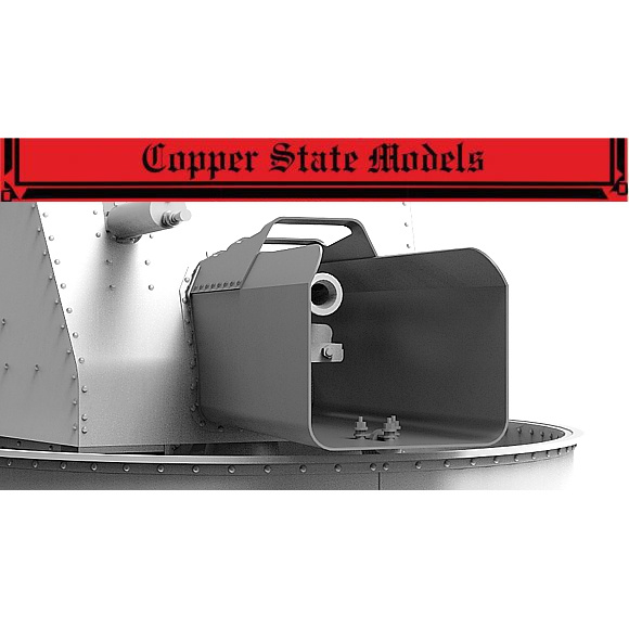 A35-048 Copper State Models 1/35 Усовершенствованный радиатор для Гарфорд-Путилов