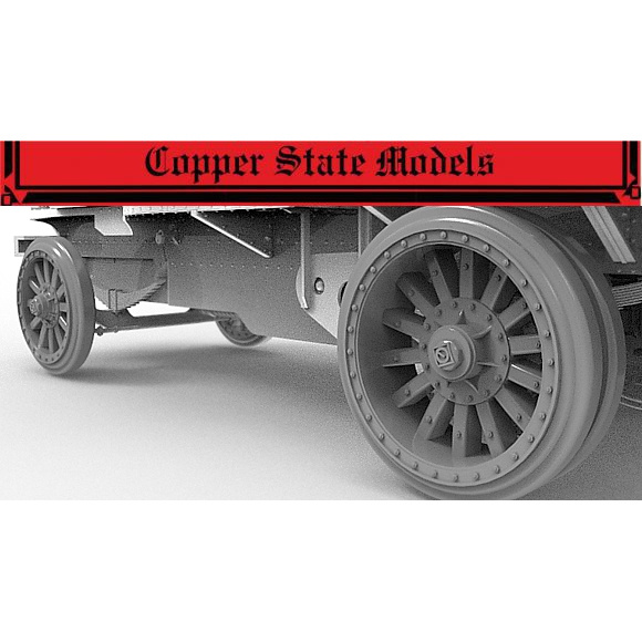 A35-041 Copper State Models 1/35 Усиленные колеса (военно-морского типа) для Гарфорд-Путилов