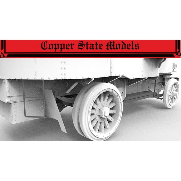 A35-050 Copper State Models 1/35 Боковой ящик хранения для Гарфорд-Путилов