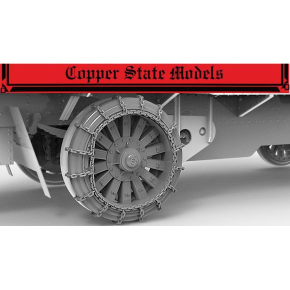 A35-040 Copper State Models 1/35 Задние колеса для Гарфорд-Путилов