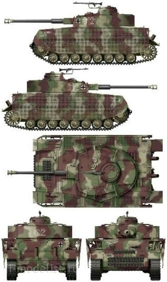 BD0036 Border Model 1/35 Camouflage Mask for Tank Pz.Kpfw.IV Ausf.J (late)