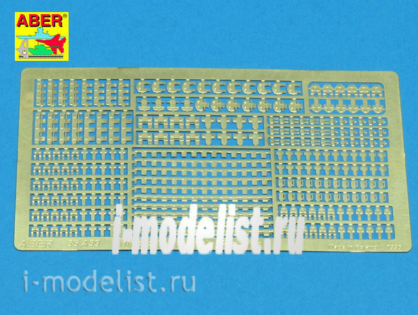 35 A039 Aber photo etched parts for 1/35 Hinges (Workable) - 2 choice