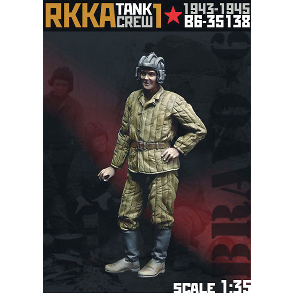B6-35138 Bravo-6 1/35 RKKA Tank Crew (1) 1943-1945 / Tank Brigade of the Red Army (1) 1943-1945